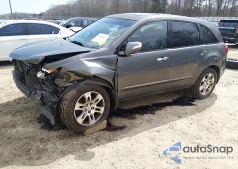 2007 Acura Mdx Technology Package из США, поврежденный, VIN 2HNYD28417H534618